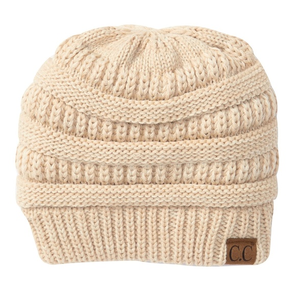 C.C Accessories - C.C  2-Thread Knitted Beanie Hat